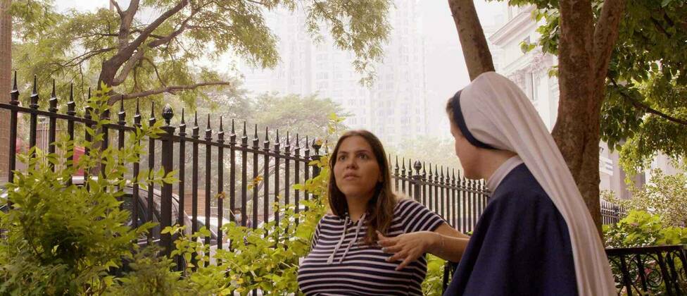 Small Sister Outside With Woman 1920x1080 Lighter